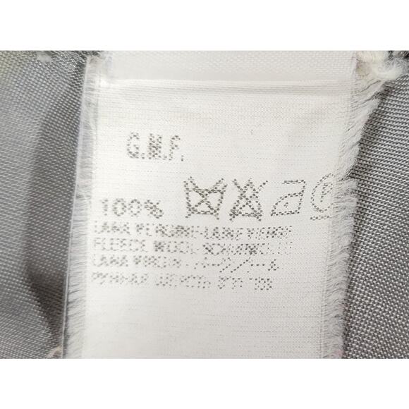 Versione Longline Trench Suit Jacket Womens 4 Gray Wool Lightweight Career Italy - Picture 6 of 16